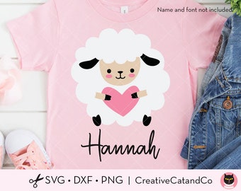 Baby Lamb Svg Etsy