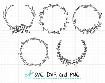 Download Wreath svg | Etsy