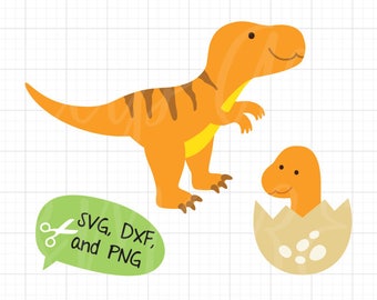 Download Baby dinosaur svg | Etsy