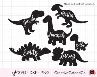 Download Dinosaur Silhouette Etsy PSD Mockup Templates