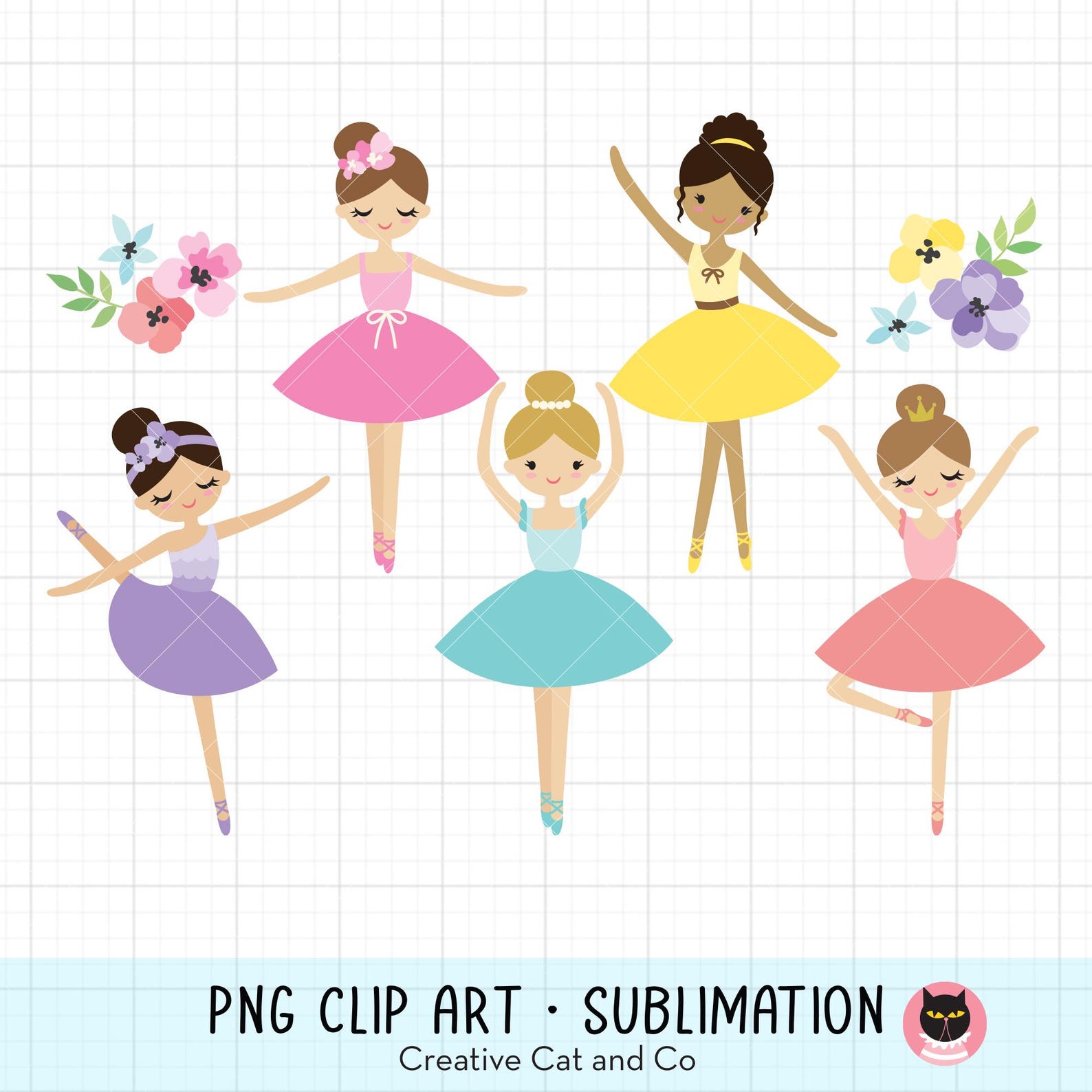 Ballerina PNG Clipart, Cute Little Dancers, Girl Ballet Dance, Prima ...