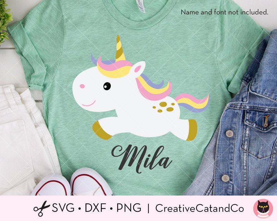 Download Baby Unicorn SVG DXF Files for Cricut and Silhouette ...