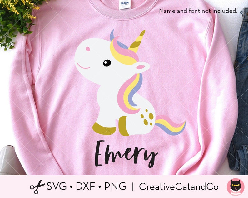 Download Unicorn Svg Png Baby Unicorn Cricut Cut File For Silhouette Printable Art Unicorn Clipart Unicorn U0421oloring Page Digistamp Clip Art Art Collectibles