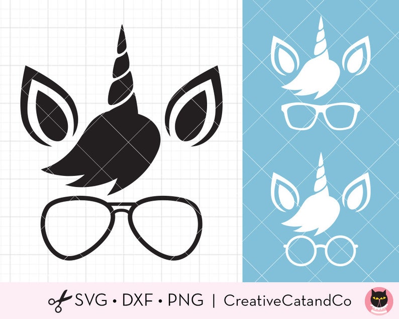Free Free Unicorn With Glasses Svg 648 SVG PNG EPS DXF File