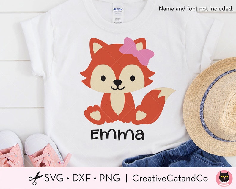 Download Baby Fox Svg Boy And Girl Fox Svg Brother Sister Siblings Fox Svg Cut Fox With Bow Svg Dxf Png Cut Files For Cricut And Silhouette Drawing Illustration Art Collectibles