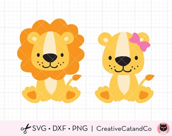Cute Young Lion Cub Wearing Big Green Yellow Shoes Cap Chain Paws Behind Back  SVG JPG PNG Vector Designs Clipart Cricut Silhouette Cutting