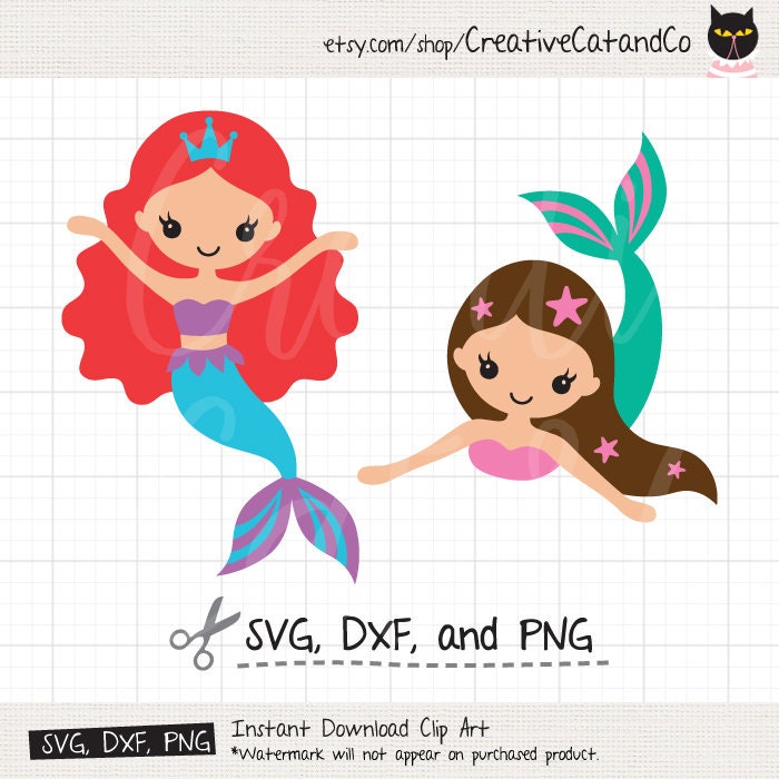 Free Free 172 Mermaid Princess Svg SVG PNG EPS DXF File