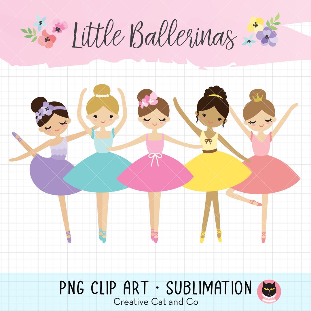 Ballerina PNG Clipart, Cute Little Dancers, Girl Ballet Dance, Prima ...