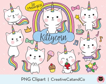 25mm Pin Button Badge Cats Felines  Kittens Unicorns Cute Fun Caticorn 1 Inch
