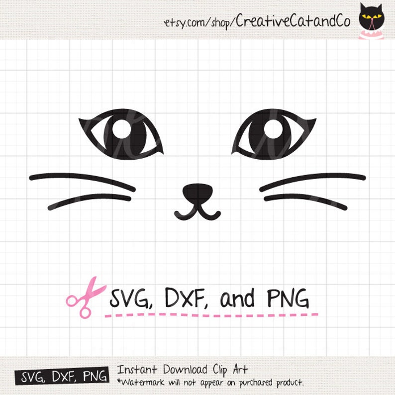 Free Free 56 Cat Face Svg Free SVG PNG EPS DXF File