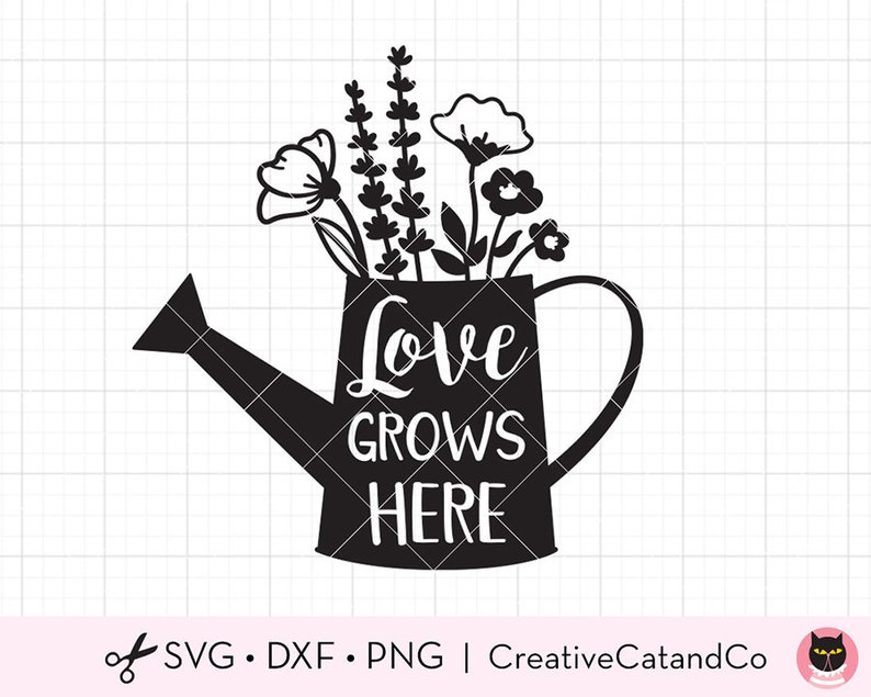 Free Free 222 Silhouette Flower Garden Svg SVG PNG EPS DXF File