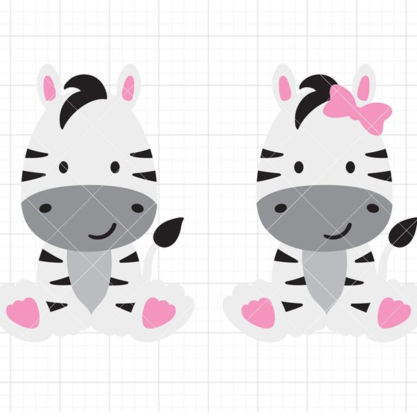 Girl Zebra Etsy