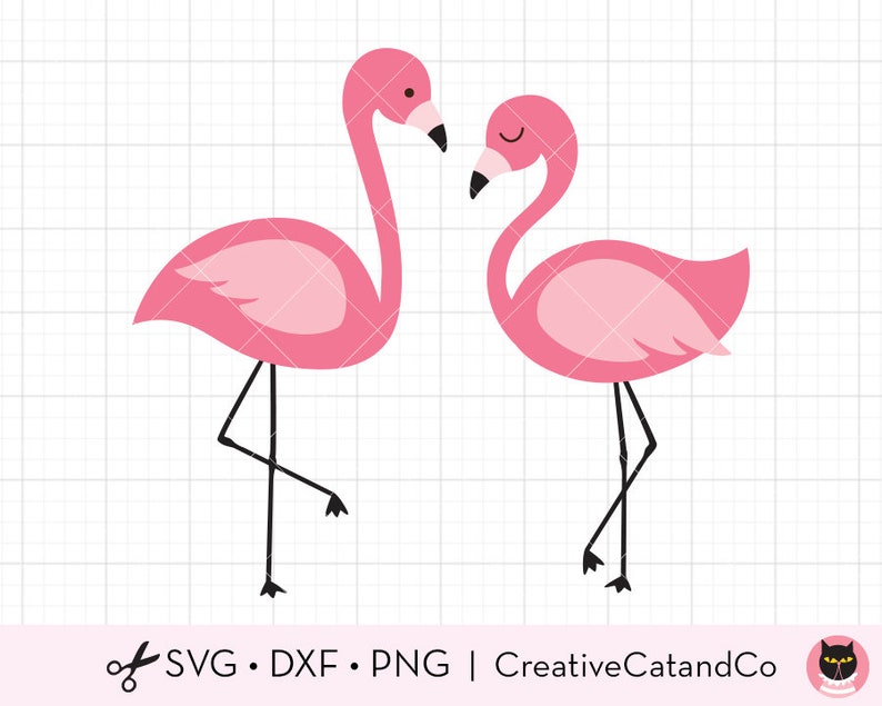 Download Flamingo SVG Files for Cricut or Silhouette Cute Flamingo ...