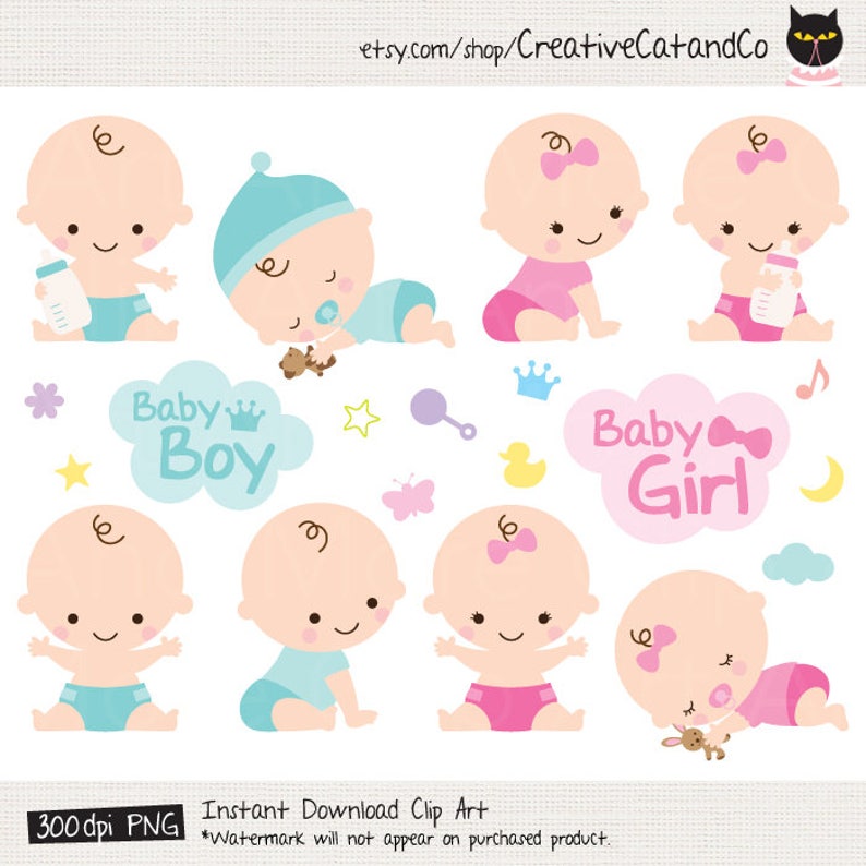 Baby Shower Clipart Clip Art Baby Boy Girl Clipart Cute Baby Etsy Baby Shower Clipart Clip Art Baby Boy Girl Clipart Cute Baby Etsy