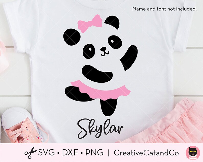 Download Girl Panda Ballerina Ballet Dancer Cute Baby Panda Svg Dxf Png Clipart Cut Files For Cricut Dancing Panda Svg Panda With Tutu Svg Digital Art Collectibles Mtacademy Co Il