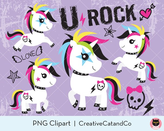 Unicorn Clip Art Punk Unicorn Funny Unicorn Rock Clipart Cute - Etsy Unicorn Clip Art Punk Unicorn Funny Unicorn Rock Clipart Cute - Etsy