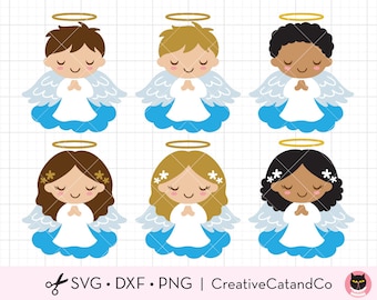 Praying Boy Clipart Etsy