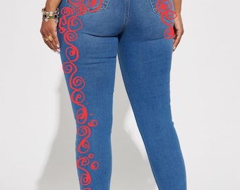 Spiralized - Jean skinny stretch taille haute taille 15