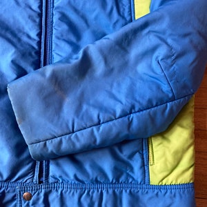 Vintage 70s/80s Blue Ski Jacket / 1970s Blue Green Ski Coat / - Etsy