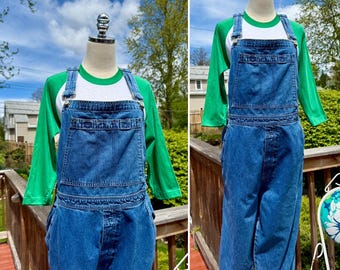 Faded ,vintage 90s Gap Overalls Shorts Size S W33 ,overalls