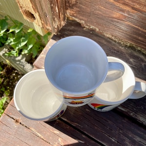 YOU PICK / Vintage Rainbow Mug / Vintage Hawaii Rainbow Mug / Vintage North Carolina Rainbow Mug / Vintage Rainbow Boat Mug bild 6