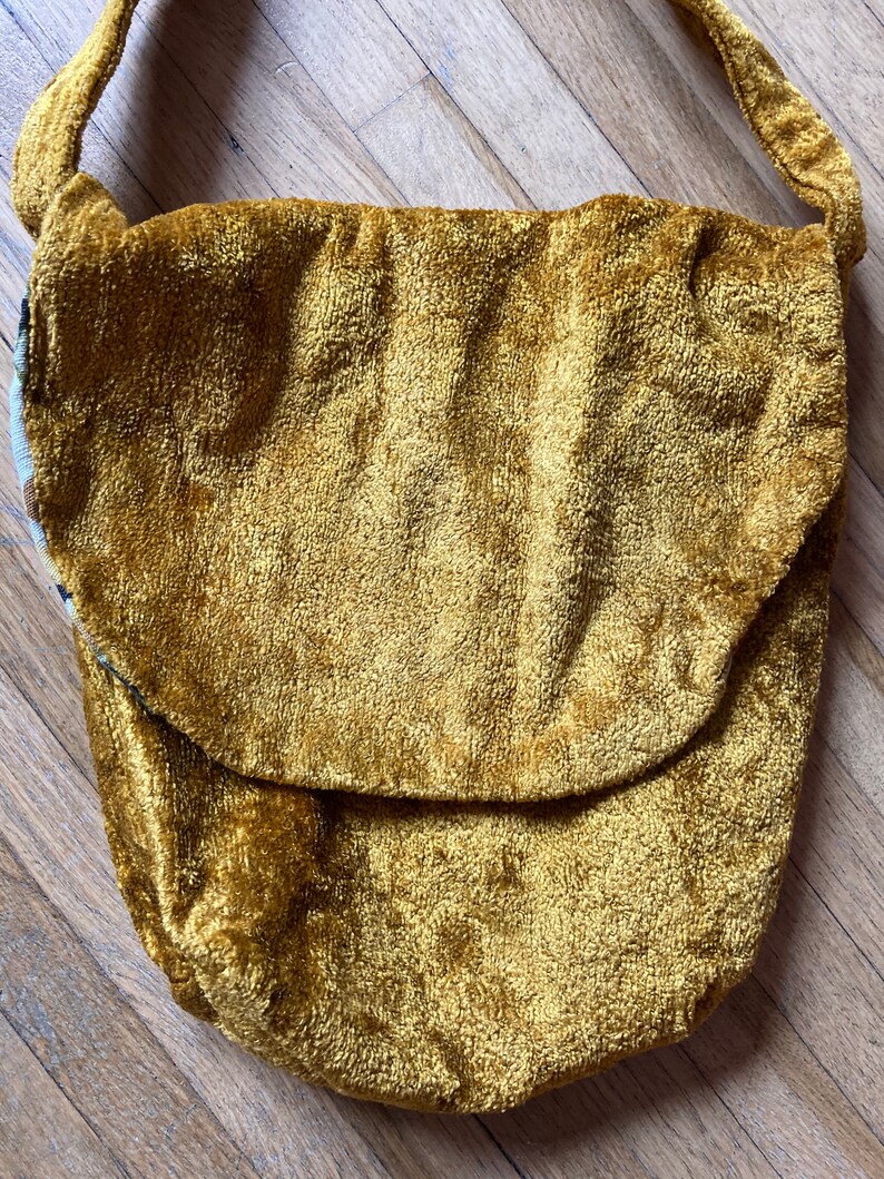 Vintage 60s Reversible Carpet Bag Vintage Boho Tapestry Bag Vintage 60s Carpet Purse Vintage 60s Boho Tapestry Purse