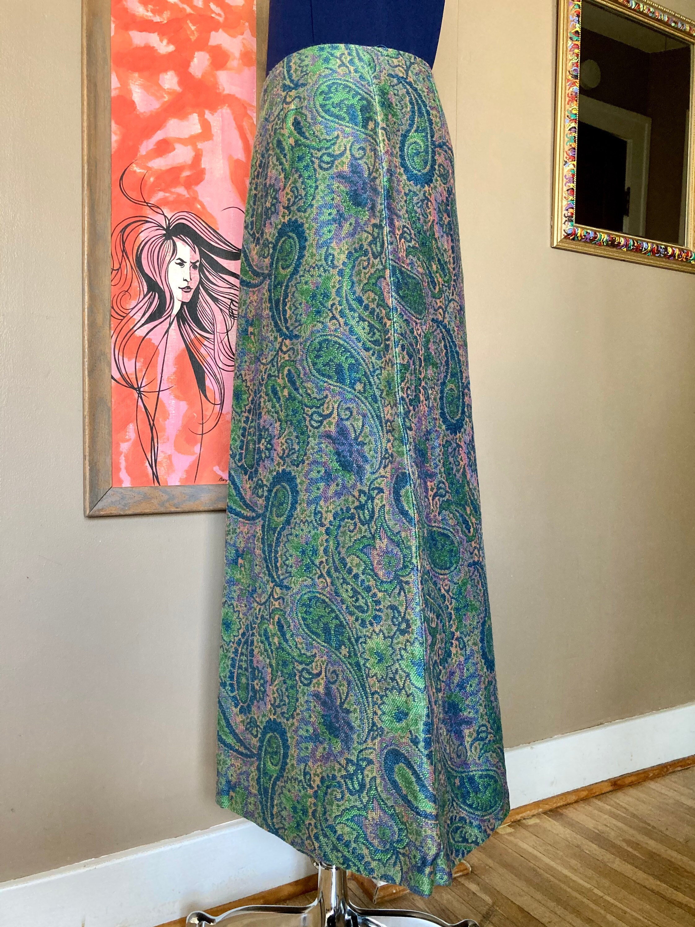 60s maxi skirt