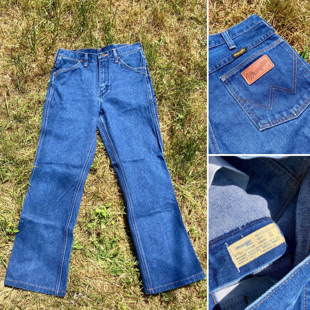 Vintage 70s/80s Wrangler Jeans / Vintage Wrangler Jeans / Dark Wrangler  Jeans / 70s Western Style Jeans / Vintage Wranglers 30x27.5 -  Canada