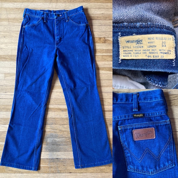 Vintage 70s Wrangler Jeans / Vintage Wrangler Jean