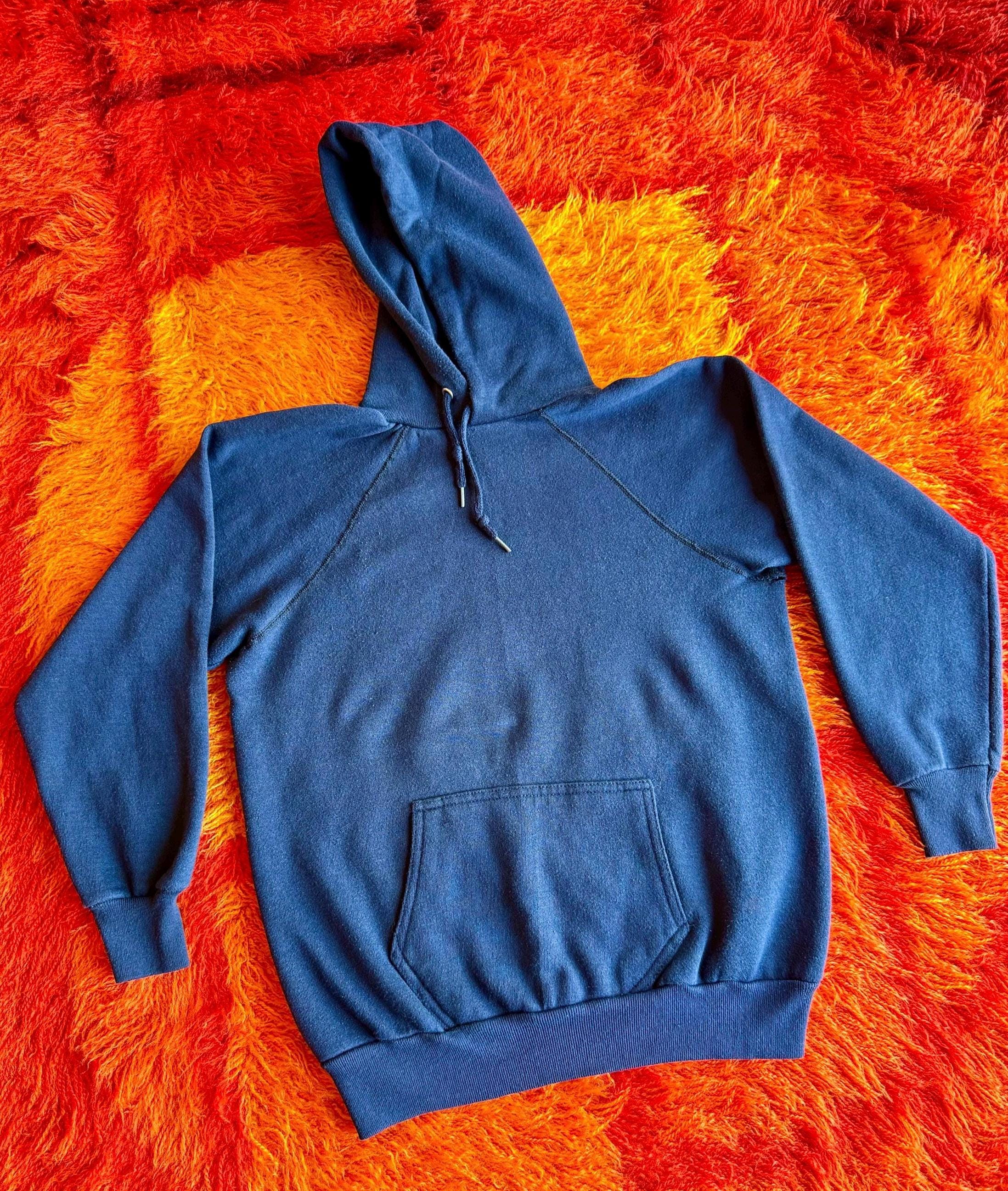 70s 80s Sweatshirt Navy - Etsy