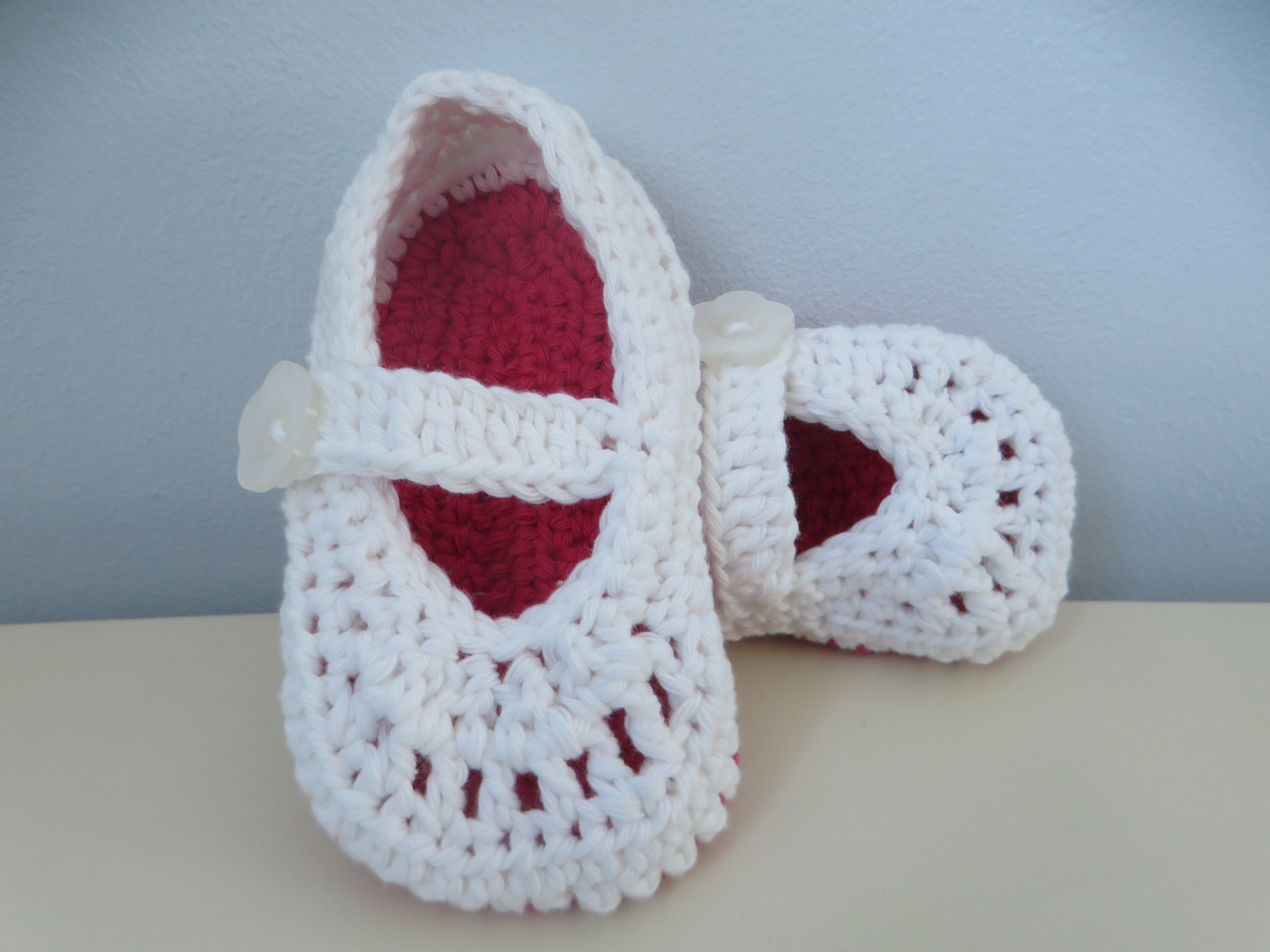 crochet mary jane slippers for toddlers