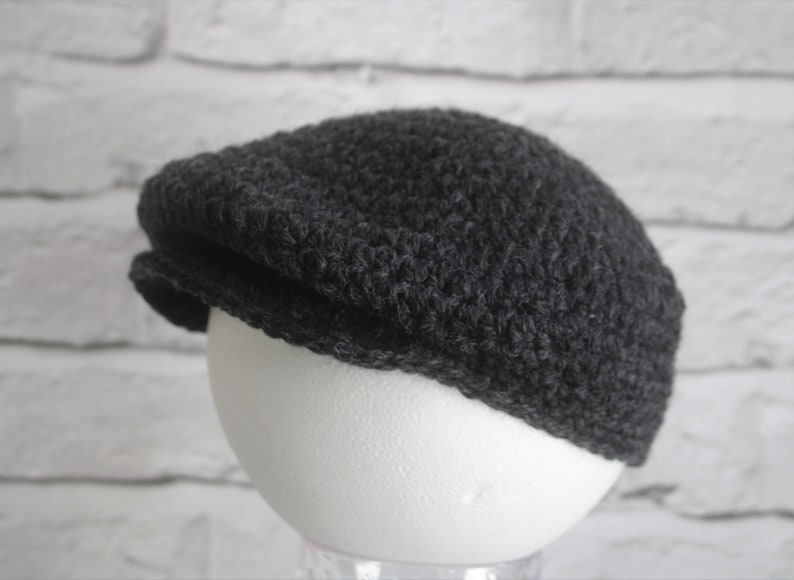 Crochet Newsboy Cap Boys Scally Cap Baby Newsboy Hat Etsy UK