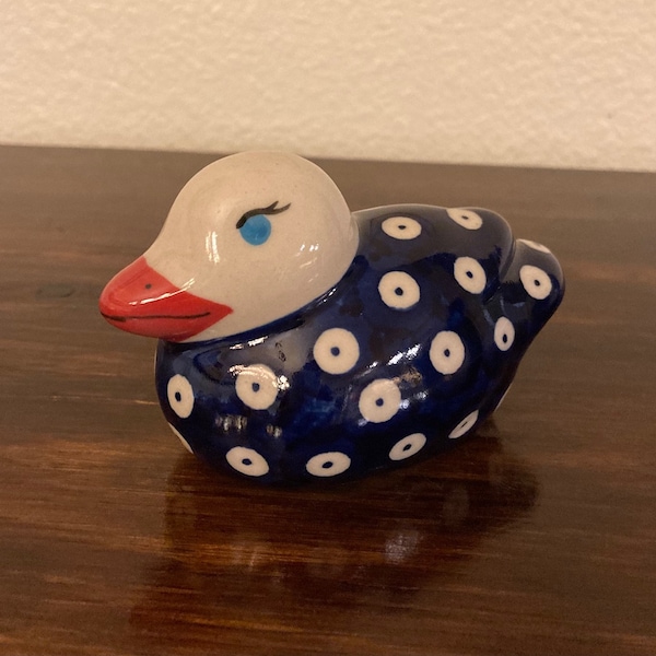 Polish Pottery Duck