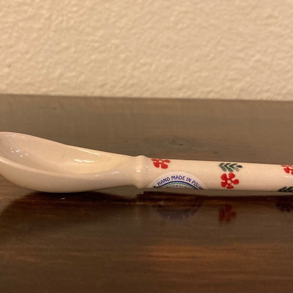 Polish Pottery Spoon