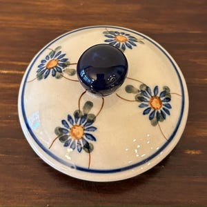 Polish Pottery Lid