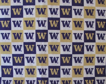 Univ. of Washington Huskies Remnant - 44 in x 22 in