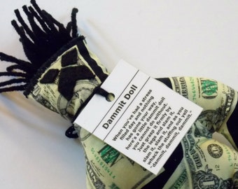 Really Bad Day Dammit Doll, stress relief item, Money