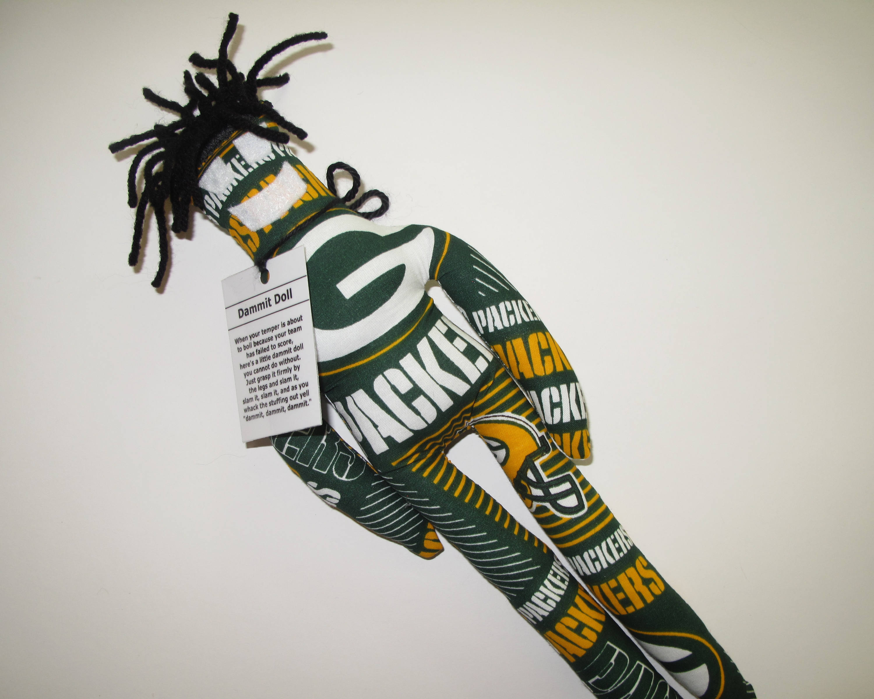 packers dammit doll