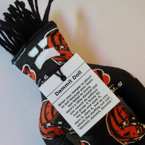 Dammit Doll, Cincinnati Bengals, stress relief