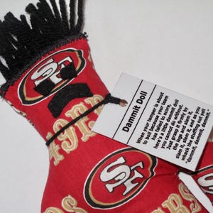 Dammit Doll, San Francisco 49ers, football stress relief item