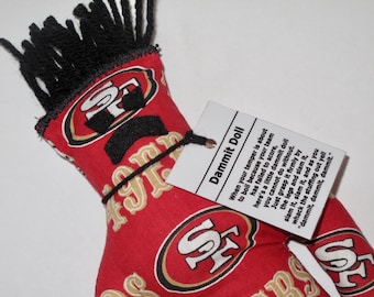 Dammit Doll, San Francisco 49ers, football stress relief item