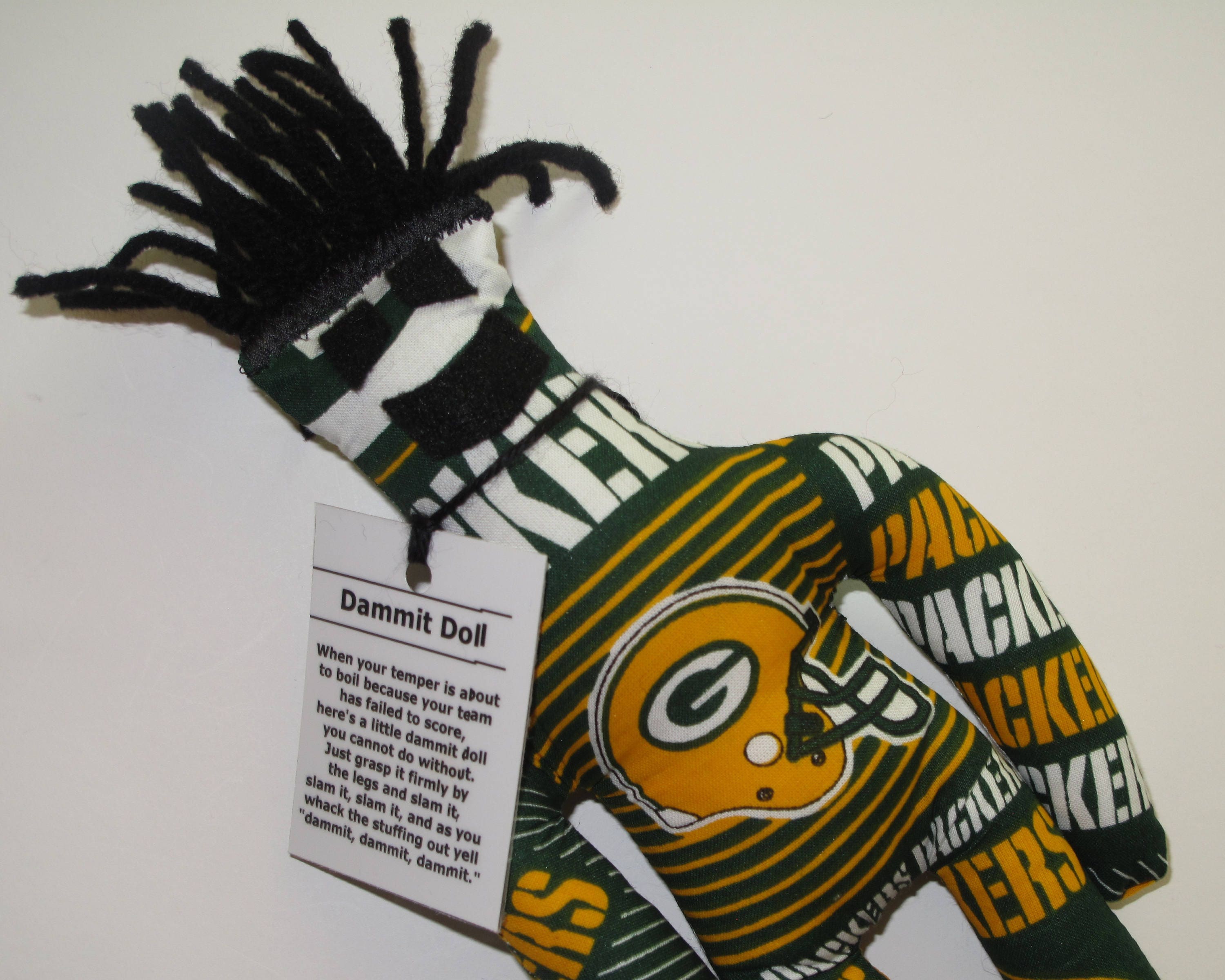 packers dammit doll