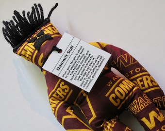 Dammit Doll, Washington Commanders, football stress relief item