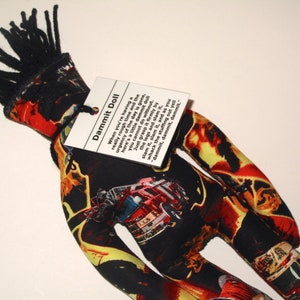 Firefighter Dammit Doll, stress relief item