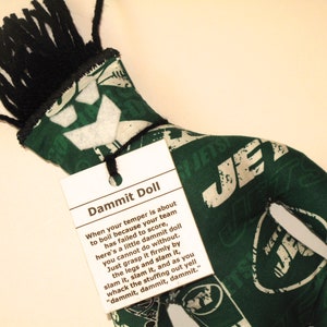 Dammit Doll, NY Jets, football stress relief item