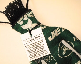 Dammit Doll, NY Jets, football stress relief item
