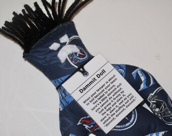 Dammit Doll, Tennessee Titans, football stress relief