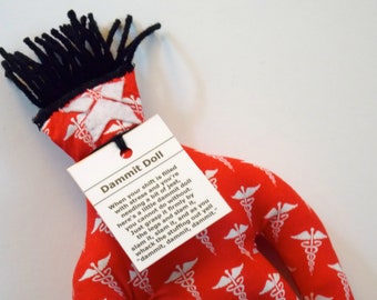 Nurse Dammit Doll, stress relief item