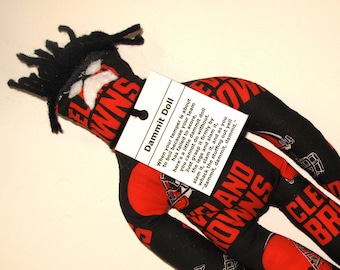Dammit Doll, Cleveland Browns, football stress relief item
