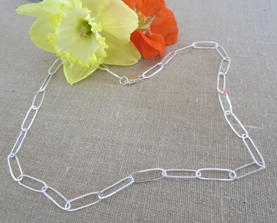 Paper Clip Bracelet or Necklace Etsy